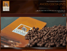 Tablet Screenshot of anodscocoa.com